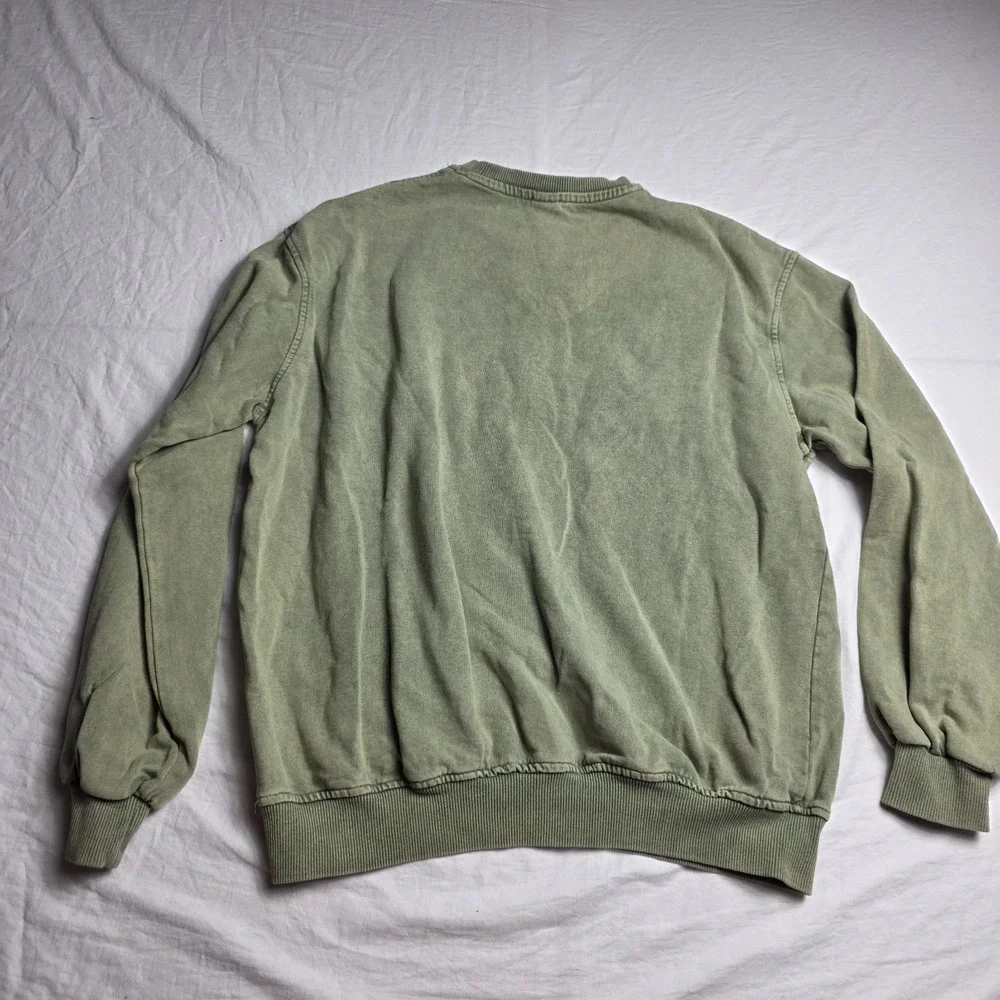 Pacsun women's sweatshirt colorado Springs Washed discoloration small green
